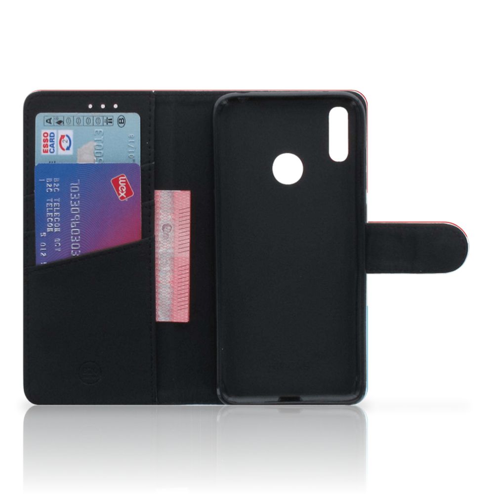 Huawei Y7 (2019) Bookstyle Case Luxemburg