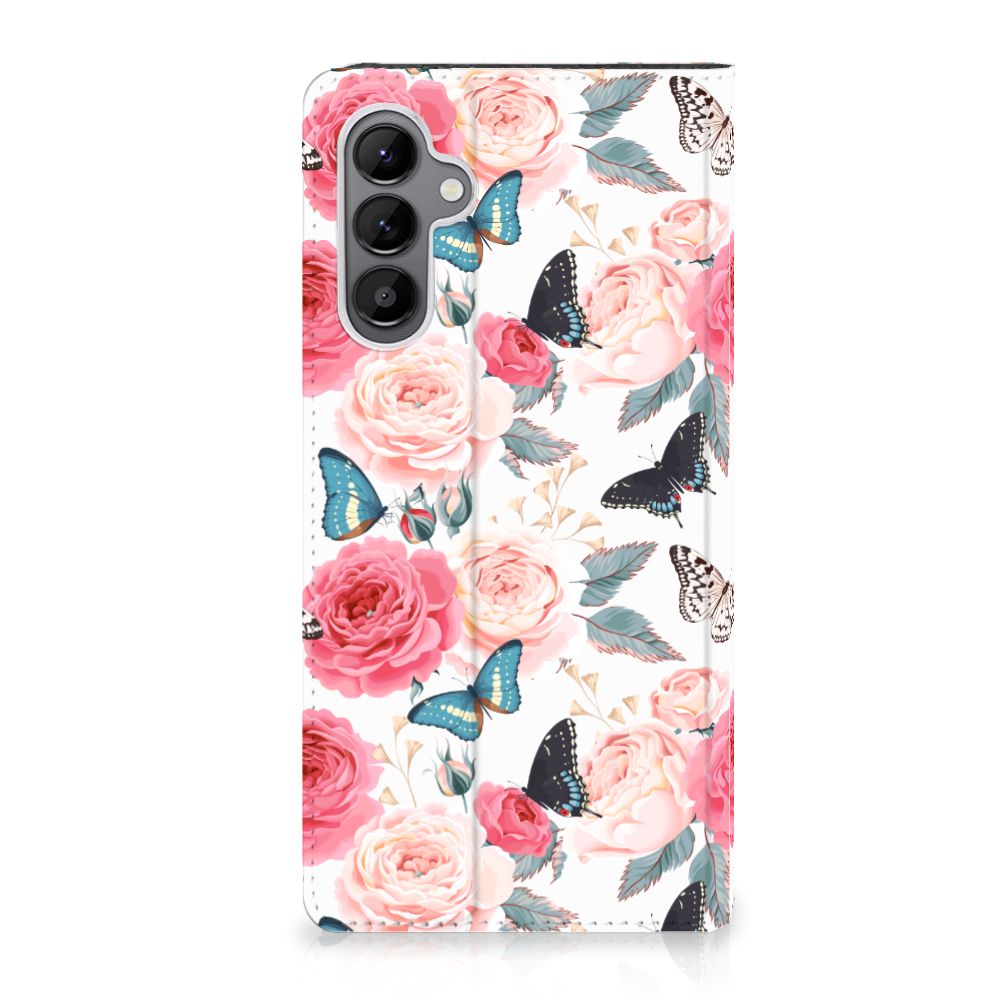 Samsung Galaxy A34 Smart Cover Butterfly Roses - B2C Telecom