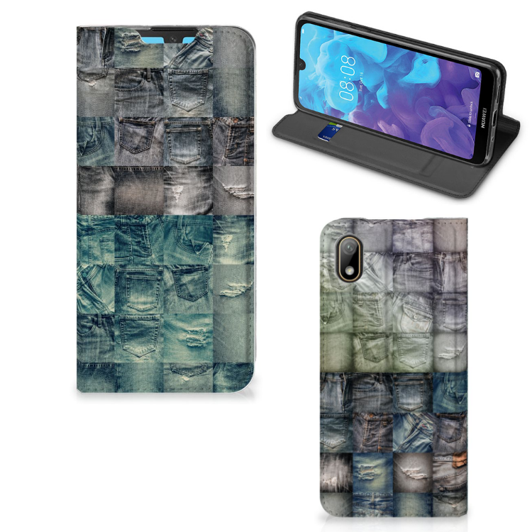 Hippe Standcase Huawei Y5 (2019) Spijkerbroeken - B2C Telecom
