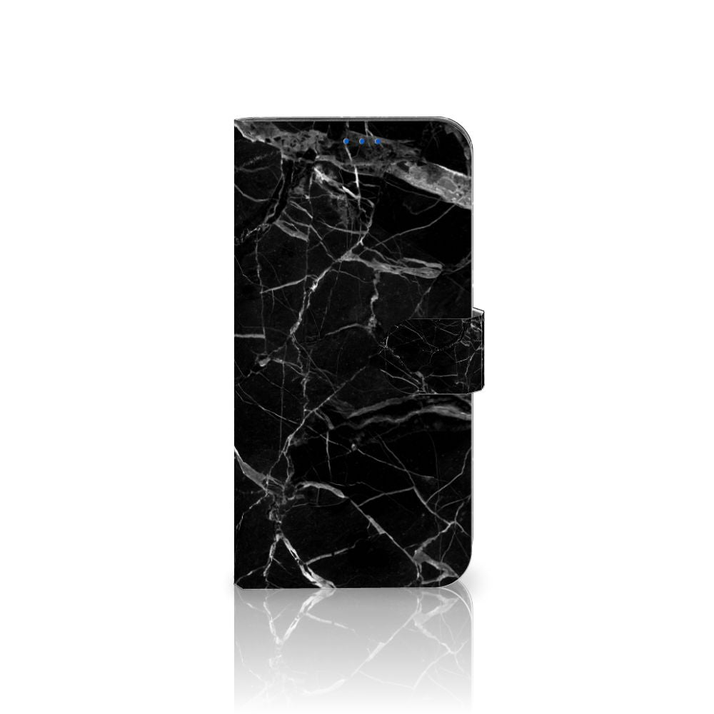 OPPO Reno6 5G Bookcase Marmer Zwart - Origineel Cadeau Vader
