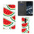 Nokia 5.1 (2018) Flip Style Cover Watermelons