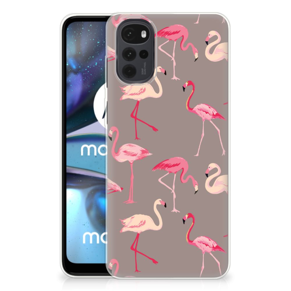 Motorola Moto G22 TPU Hoesje Flamingo B2C Telecom