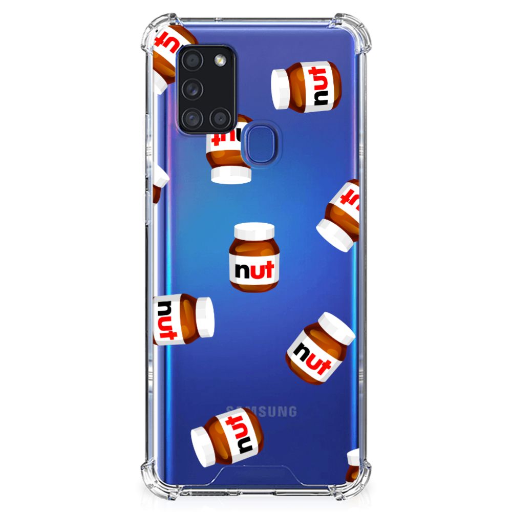 Samsung Galaxy A21s Beschermhoes Nut Jar