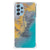 Samsung Galaxy A73 Anti-Shock Hoesje Marble Blue Gold B2C Telecom
