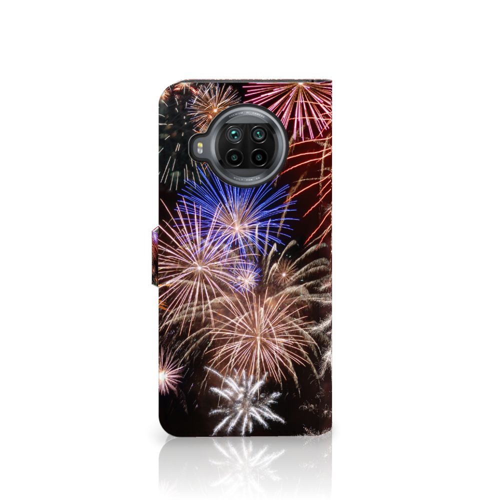 Xiaomi Mi 10T Lite Wallet Case met Pasjes Vuurwerk