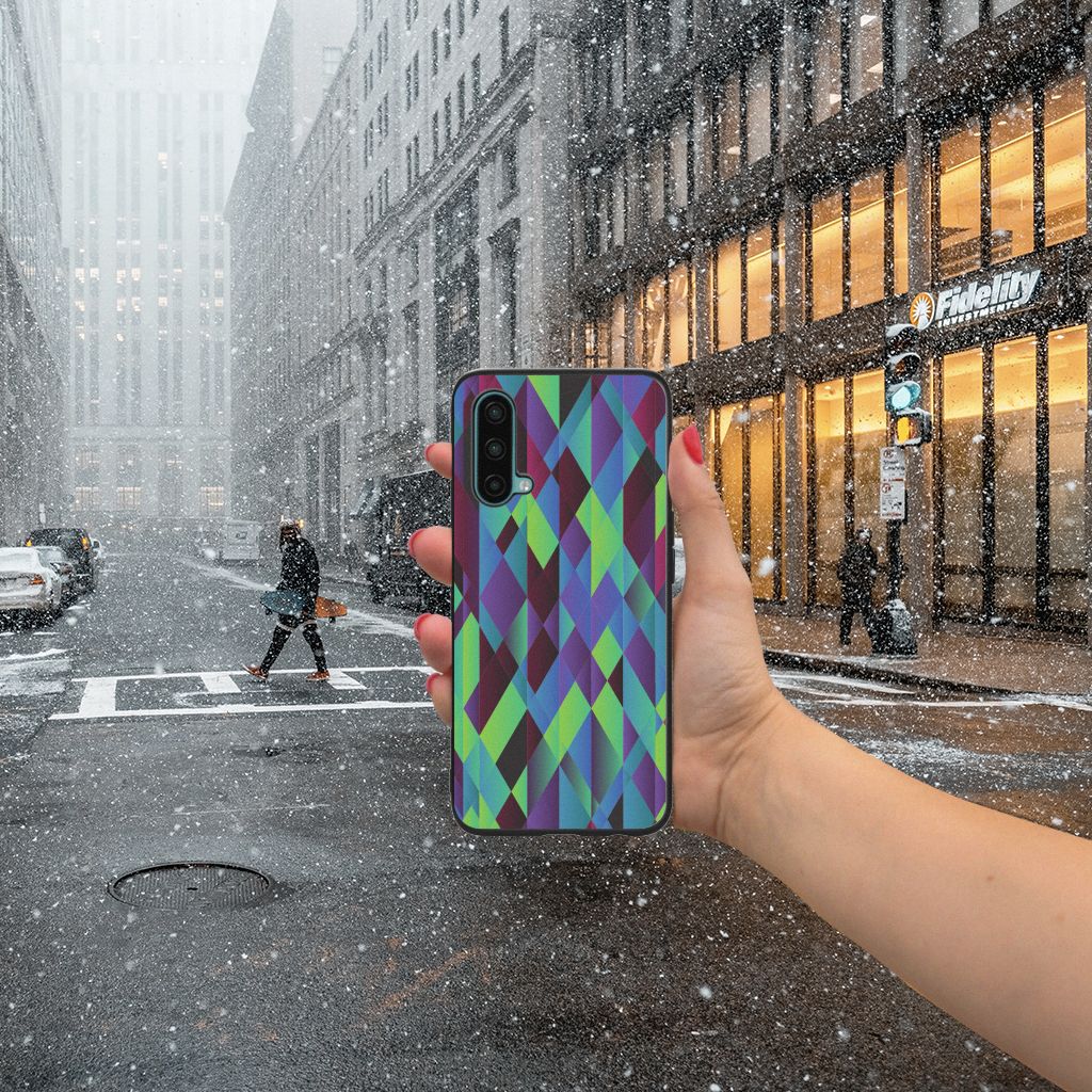 OnePlus Nord CE 5G Backcover Abstract Green Blue B2C Telecom