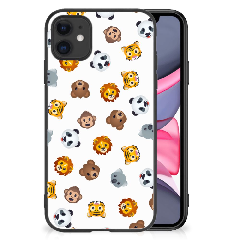 Back Case voor iPhone 11 Dieren Emojis B2C Telecom