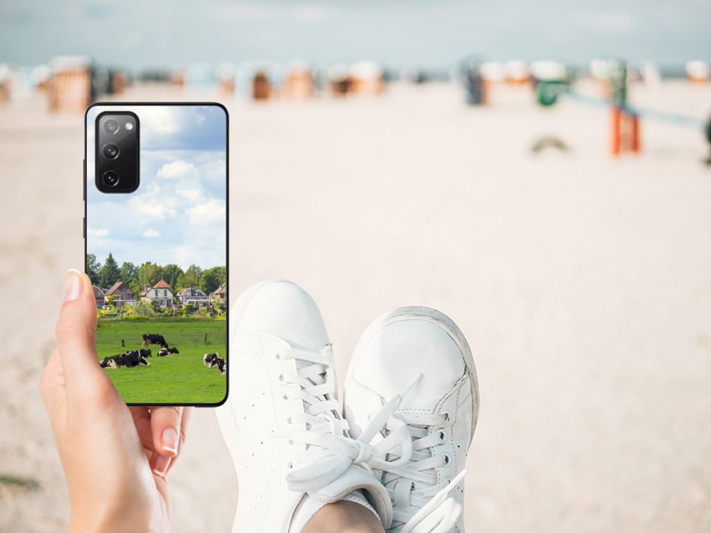 Samsung Galaxy S20 FE Dierenprint Telefoonhoesje Koeien B2C Telecom