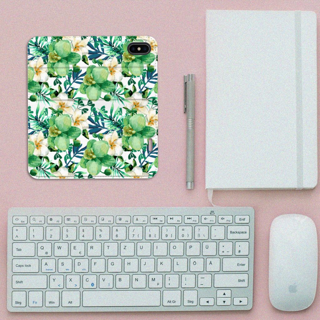 Apple iPhone X | Xs Smart Cover Orchidee Groen