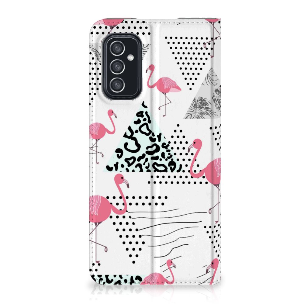 Samsung Galaxy M52 Hoesje maken Flamingo Triangle - B2C Telecom