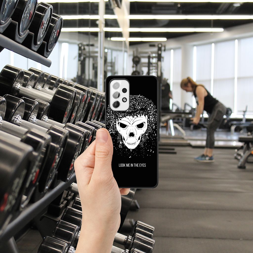 Telefoonhoesje Samsung Galaxy A73 Skull Hair B2C Telecom