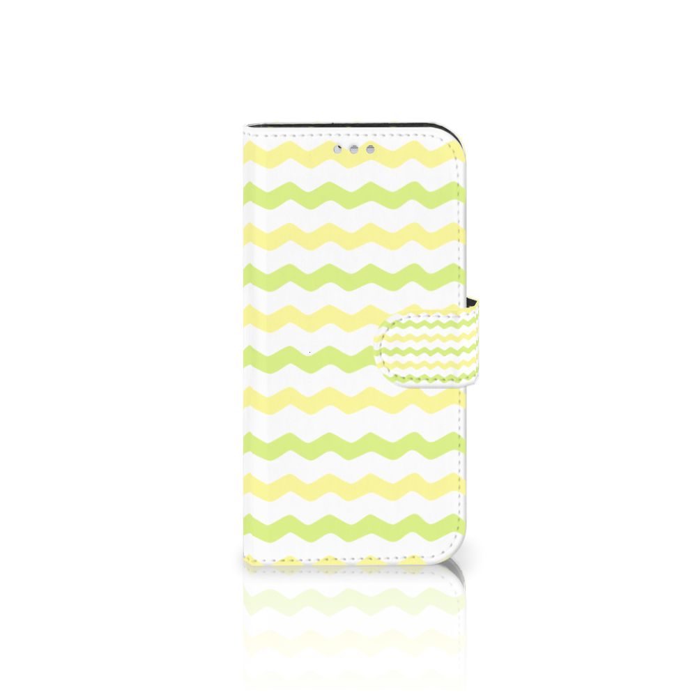 Samsung Galaxy S7 Telefoon Hoesje Waves Yellow