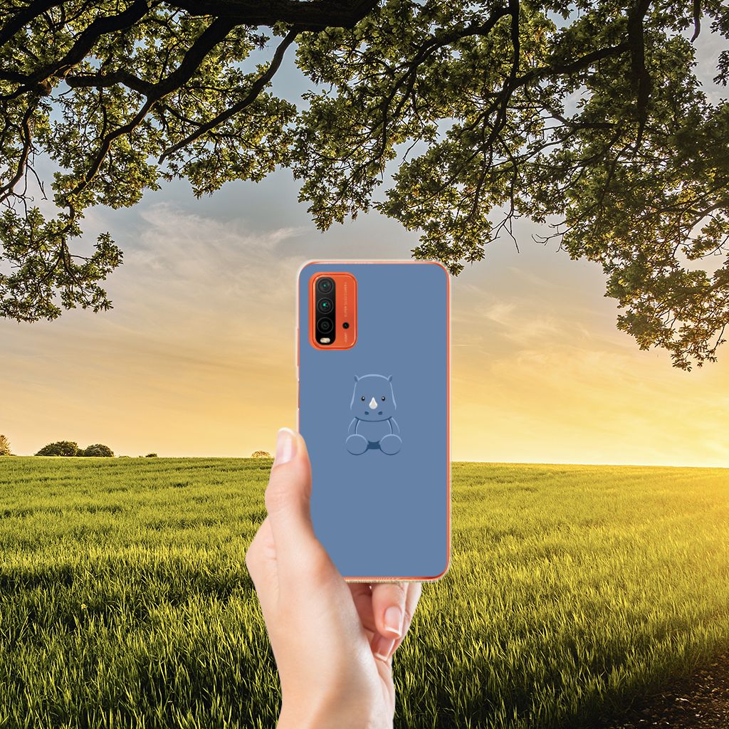 Xiaomi Poco M3 Telefoonhoesje met Naam Baby Rhino B2C Telecom