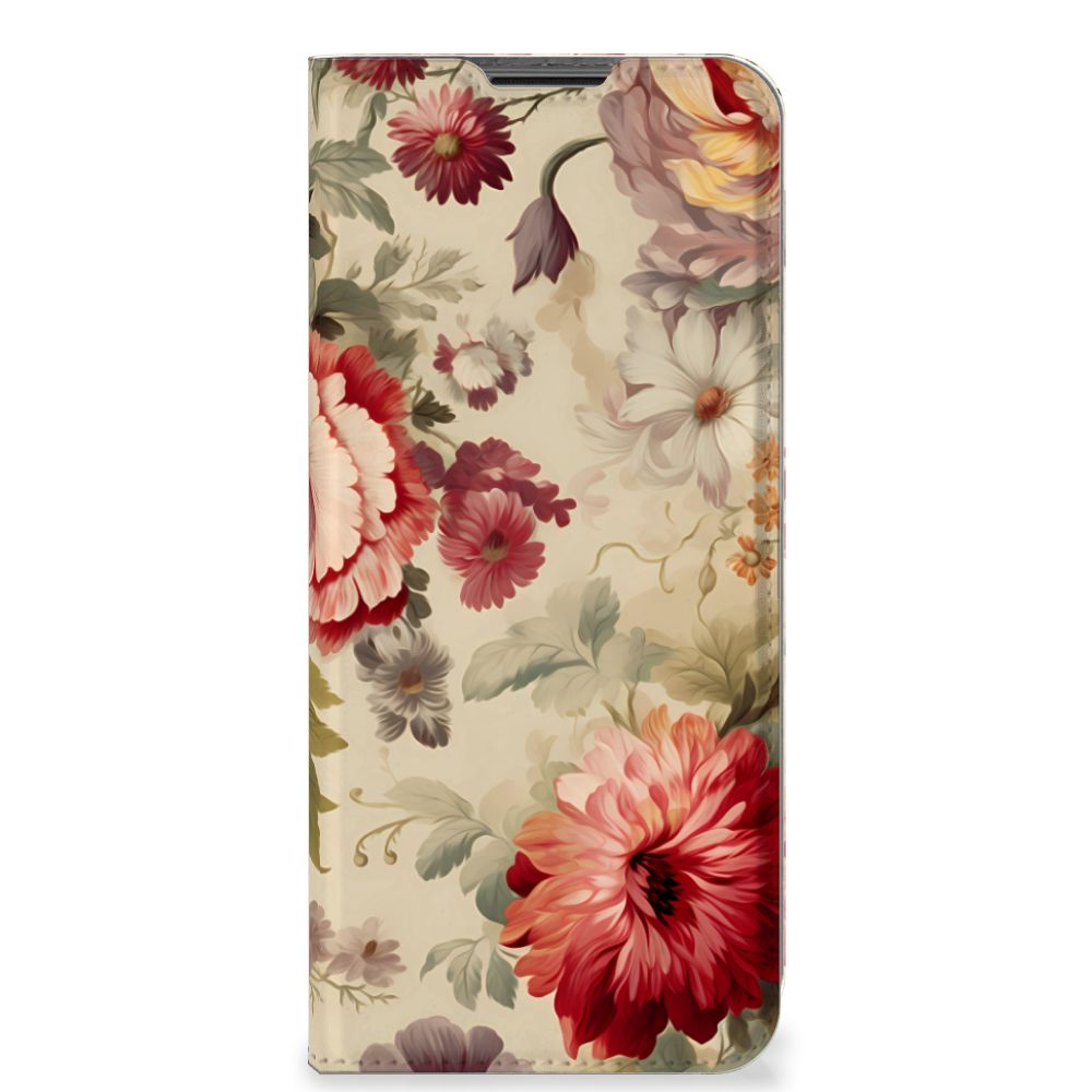 Smart Cover voor Nokia G50 Bloemen