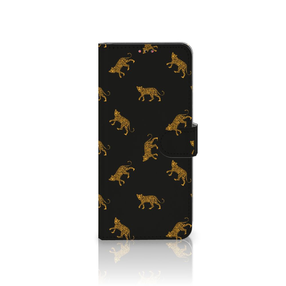 Telefoonhoesje met Pasjes voor Samsung Galaxy A13 (4G) Leopards