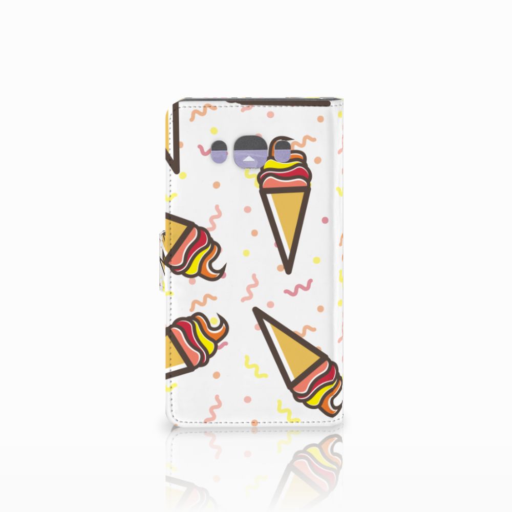 Samsung Galaxy J7 2016 Book Cover Icecream