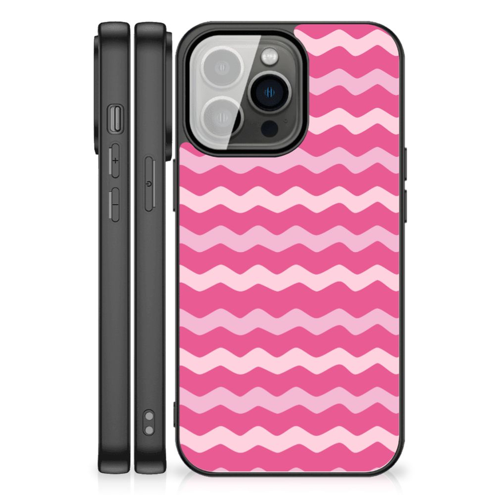iPhone 13 Pro Max Back Case Waves Pink B2C Telecom