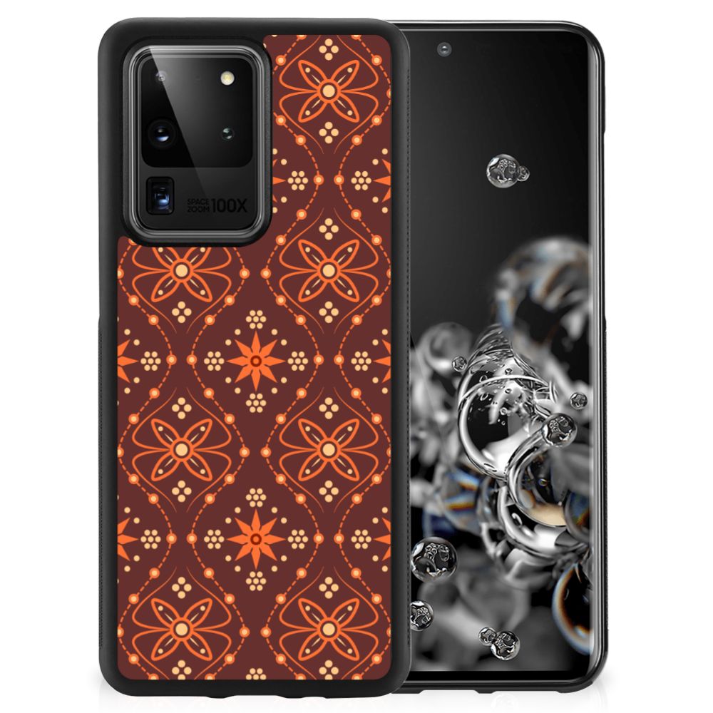 Samsung Galaxy S20 Ultra Bumper Case Batik Brown B2C Telecom