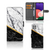 Samsung Galaxy A22 5G Bookcase Marmer Wit Zwart - Origineel Cadeau Man