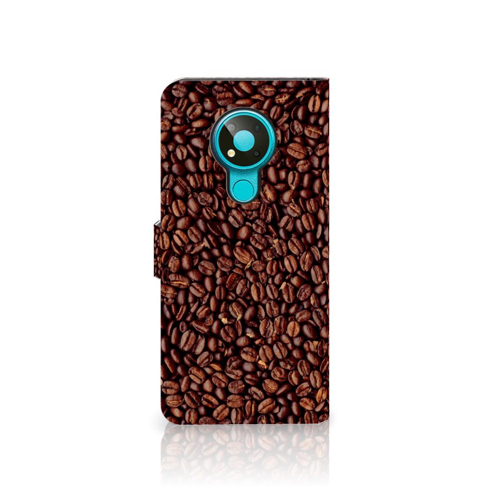 Nokia 3.4 Book Cover Koffiebonen