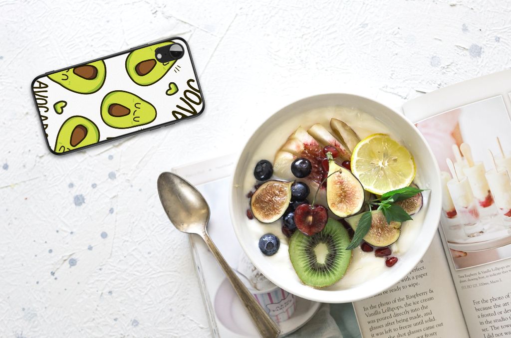 Apple iPhone XR Hoesje Avocado Singing B2C Telecom