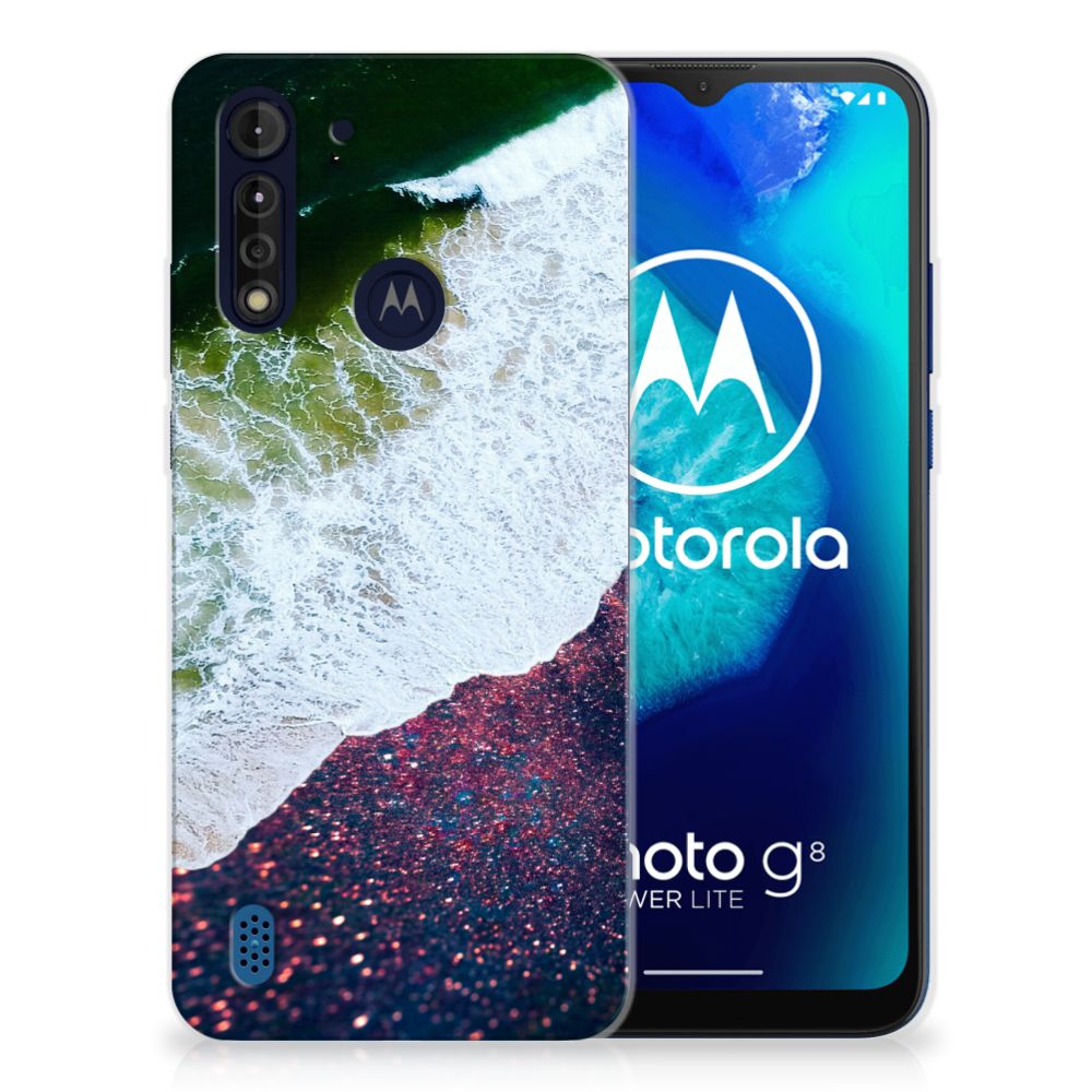 Motorola Moto G8 Power Lite TPU Hoesje Sea in Space B2C Telecom