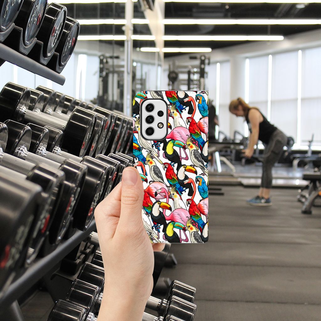 Samsung Galaxy A23 Hoesje maken Birds - B2C Telecom