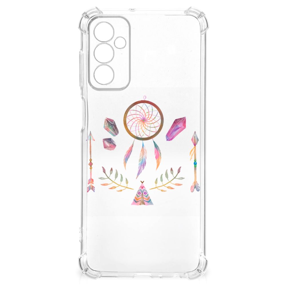 Samsung Galaxy M13 4G | M23 Stevig Bumper Hoesje Boho Dreamcatcher B2C Telecom