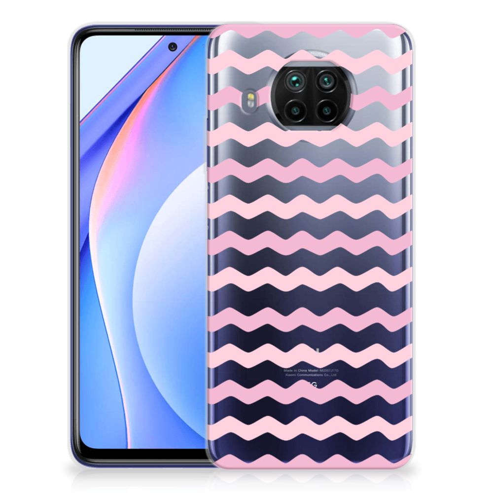 Xiaomi Mi 10T Lite TPU bumper Waves Roze B2C Telecom