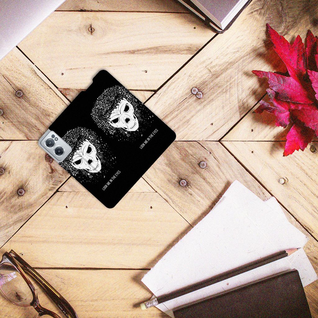 Mobiel BookCase OnePlus Nord CE 2 5G Skull Hair - B2C Telecom