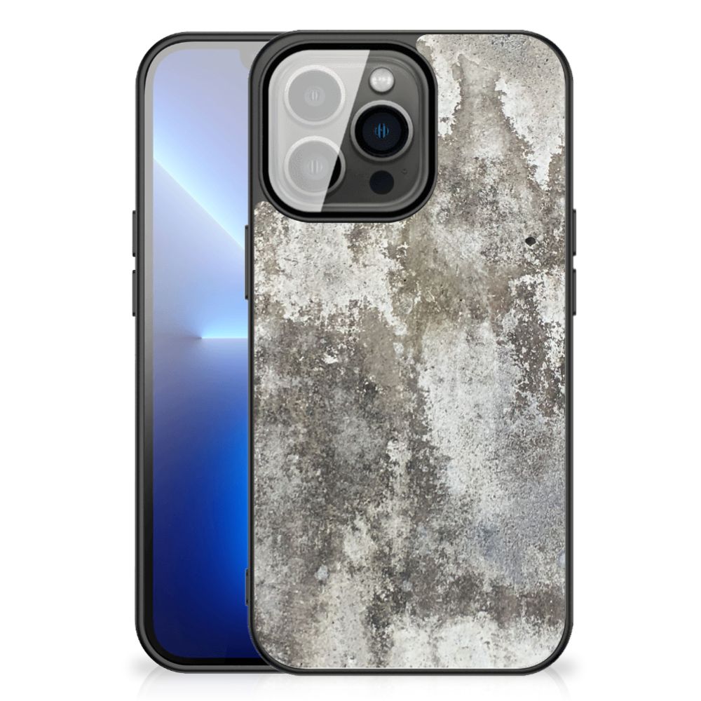 iPhone 13 Pro Max Marmeren Print Telefoonhoesje Beton Print B2C Telecom