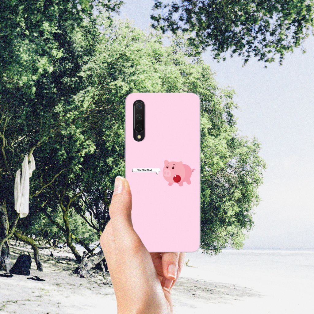 Xiaomi Mi 9 Lite Telefoonhoesje met Naam Pig Mud B2C Telecom