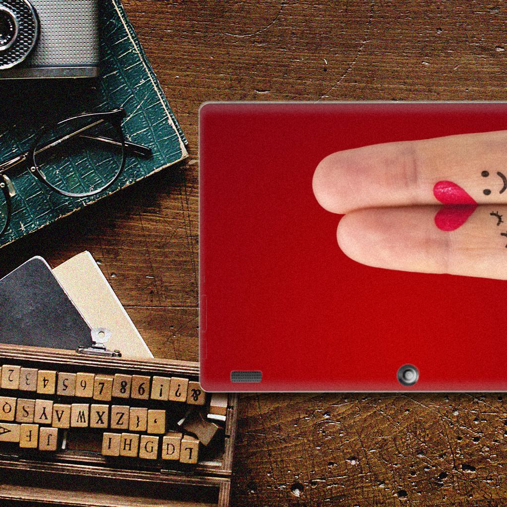 Lenovo Tab 10 | Tab 2 A10-30 Leuke Siliconen Hoes Liefde - Origineel Romantisch Cadeau - B2C Telecom