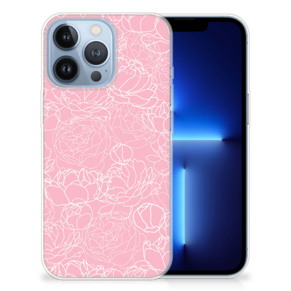 Apple iPhone 13 Pro TPU Case White Flowers B2C Telecom