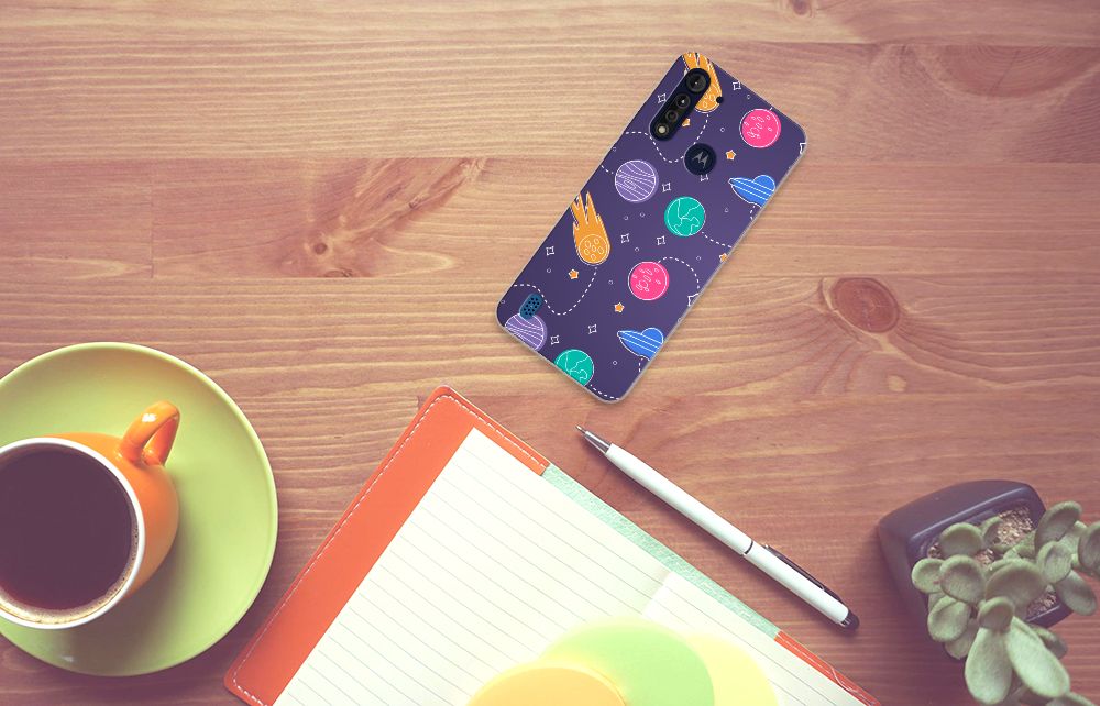 Motorola Moto G8 Power Lite Silicone Back Cover Space B2C Telecom
