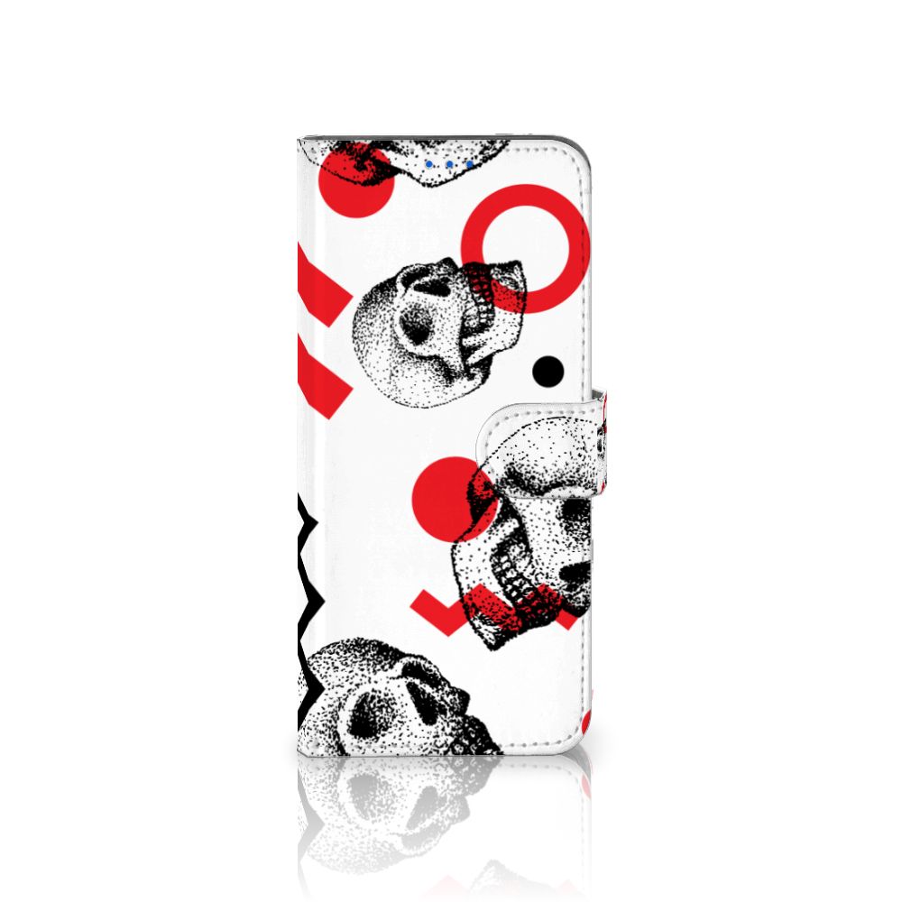 Telefoonhoesje met Naam OPPO Reno 6 Pro Plus 5G Skull Red
