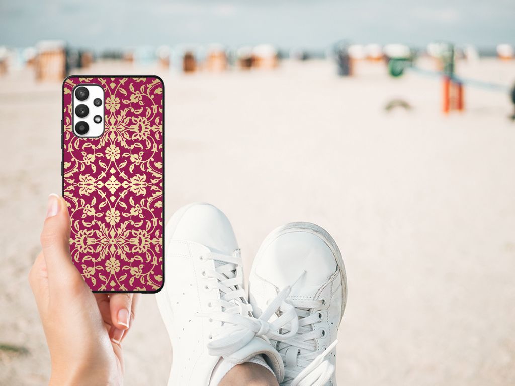 Back Cover Samsung Galaxy A32 4G | A32 5G Enterprise Editie Barok Pink B2C Telecom