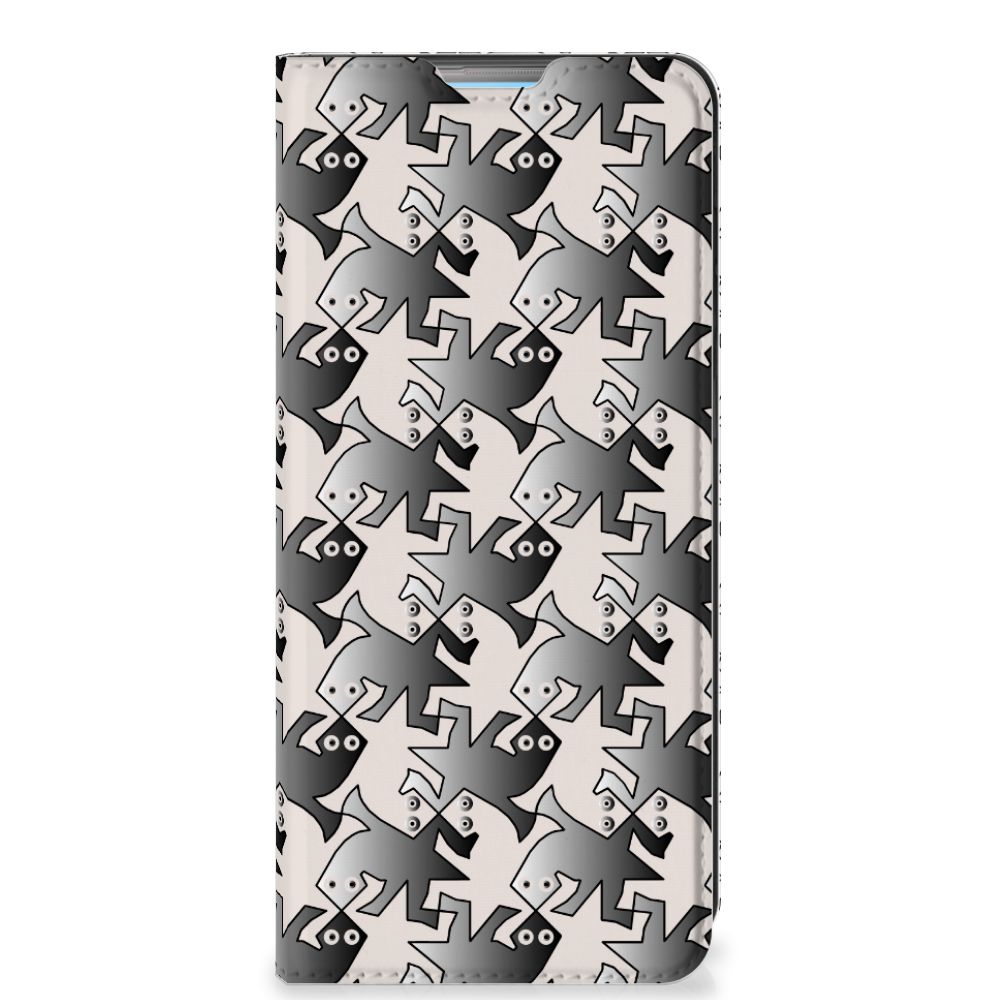 OPPO A74 4G Hoesje maken Salamander Grey - B2C Telecom