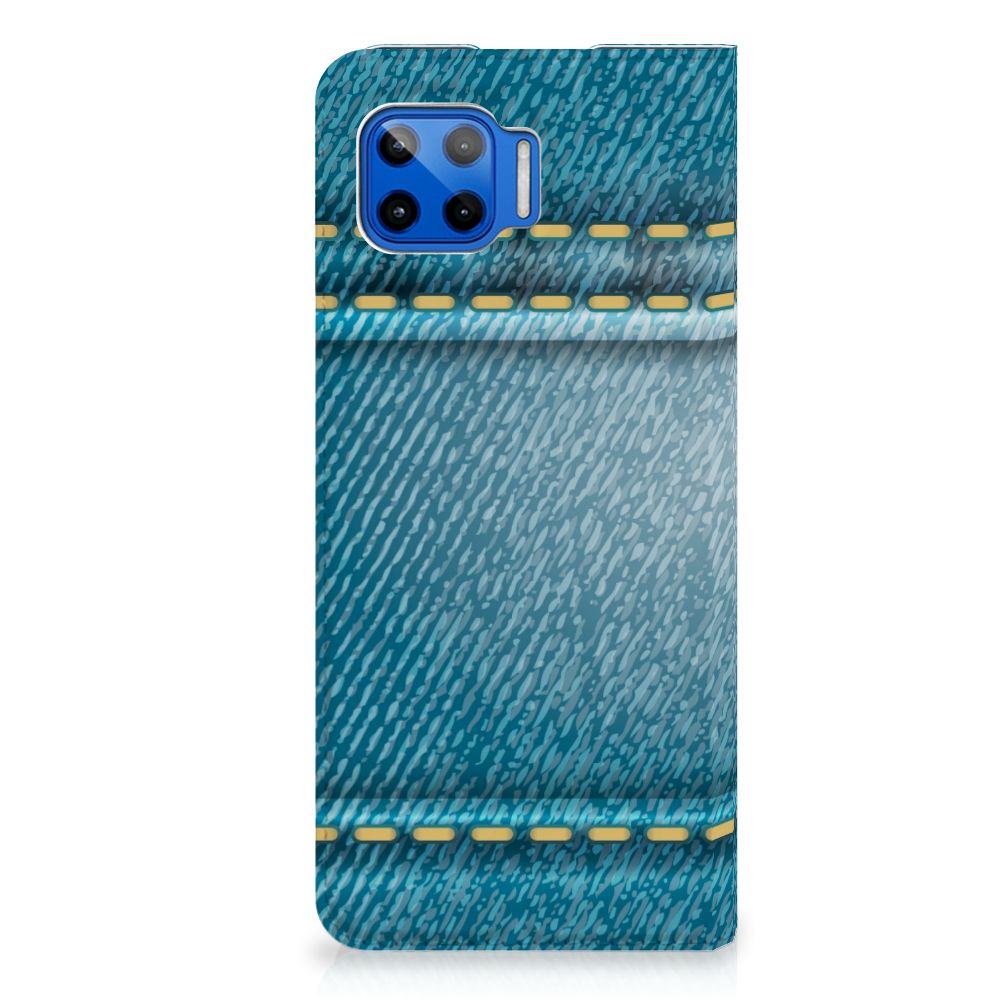 Motorola Moto G 5G Plus Hippe Standcase Jeans - B2C Telecom