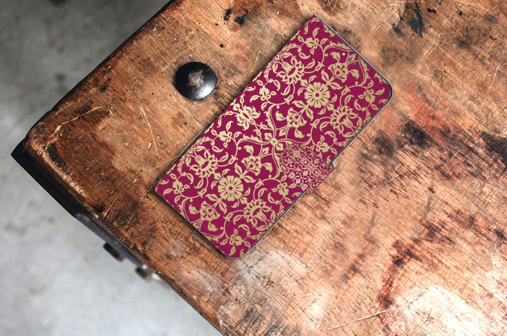 Wallet Case Nokia 5.3 Barok Pink
