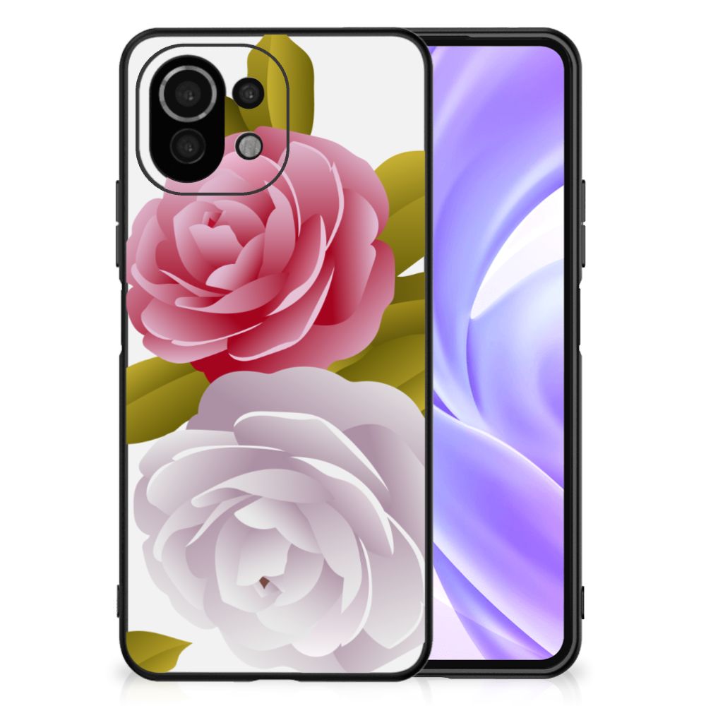 Xiaomi 11 Lite 5G NE | Mi 11 Lite Bloemen Hoesje Roses