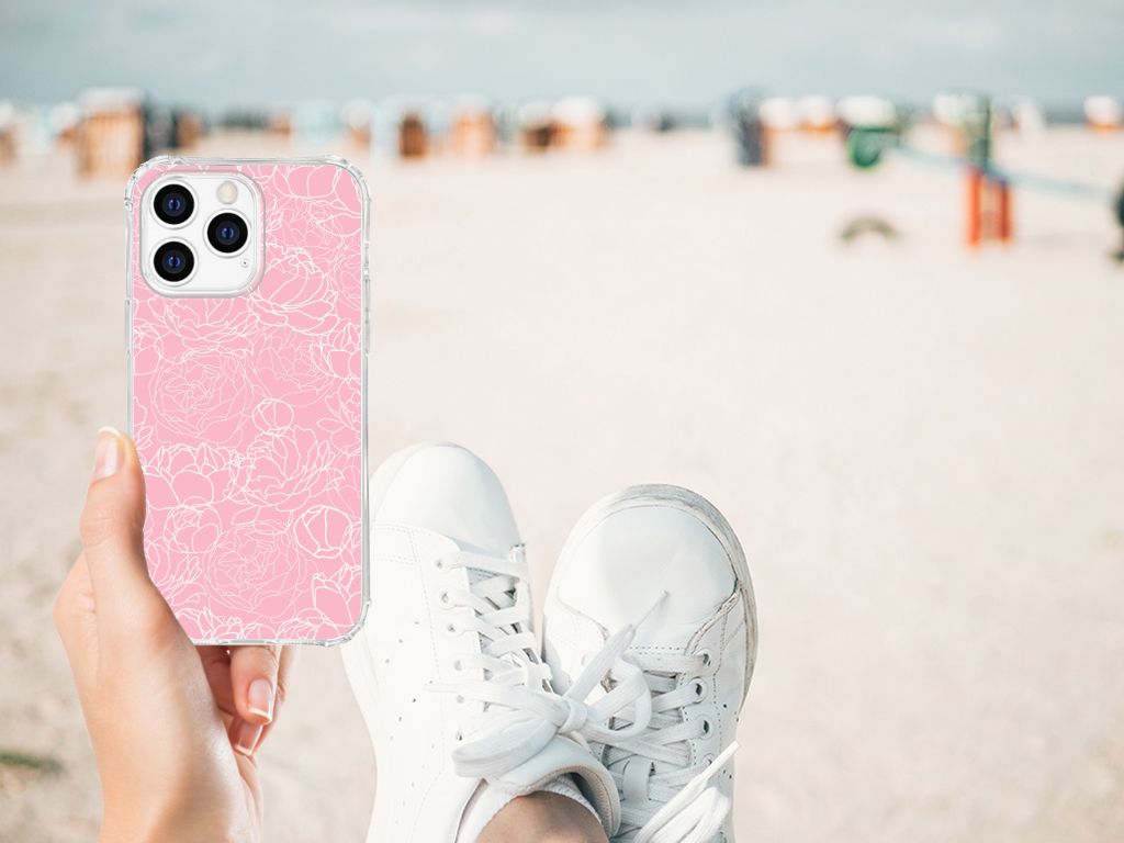 Apple iPhone 14 Pro Max Case White Flowers B2C Telecom