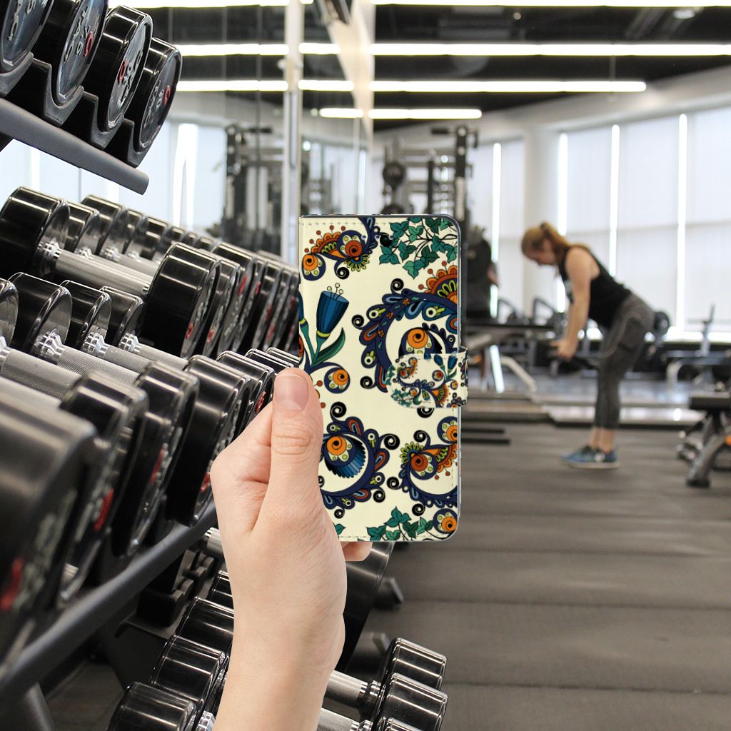 Wallet Case Xiaomi Redmi K20 Pro Barok Flower