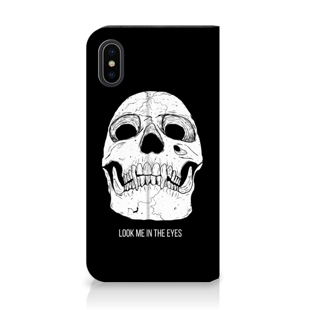 Mobiel BookCase Apple iPhone X | Xs Skull Eyes