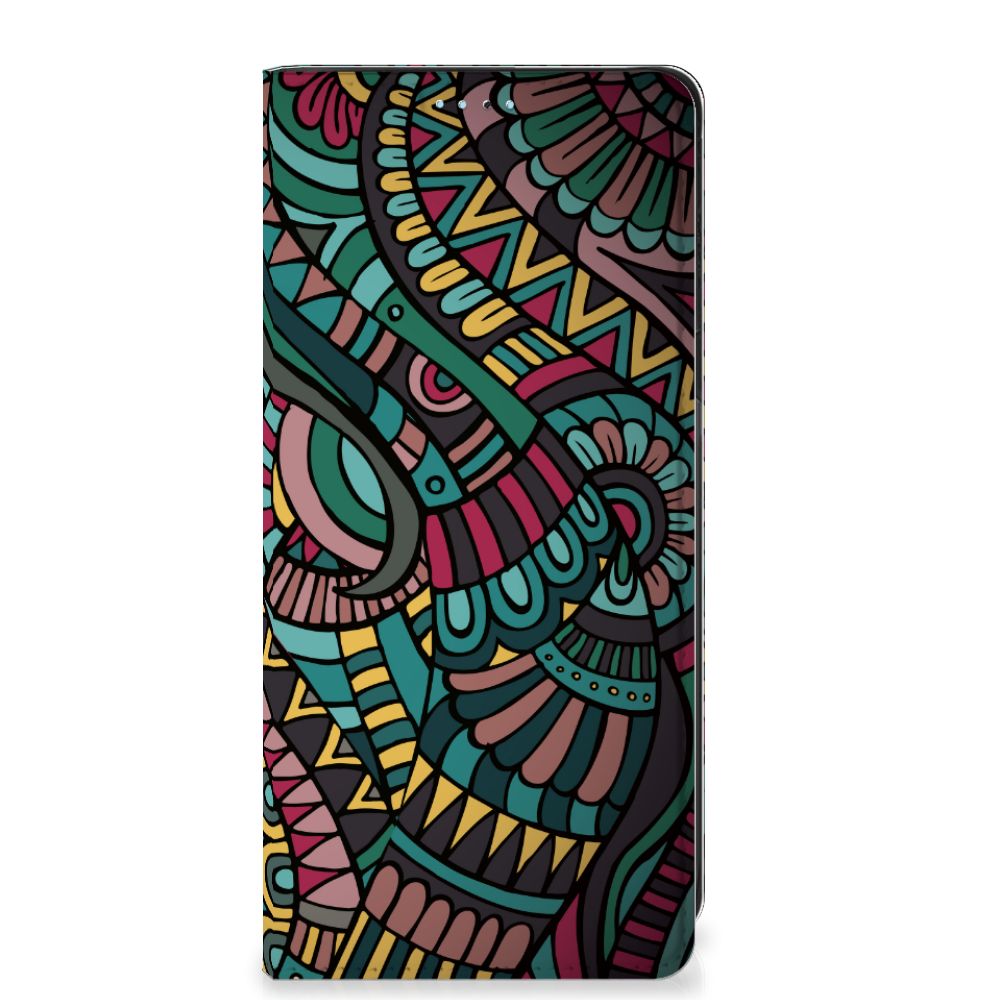 Xiaomi Redmi Note 11/11S Hoesje met Magneet Aztec