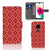 Motorola Moto G7 | G7 Plus Telefoon Hoesje Batik Rood