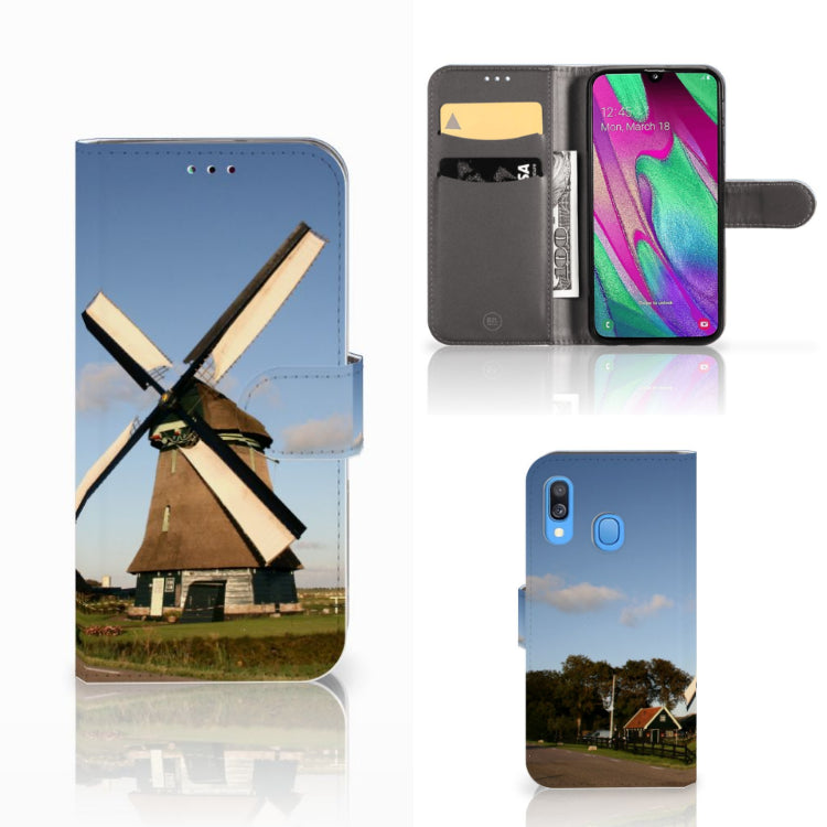 Samsung Galaxy A40 Flip Cover Molen