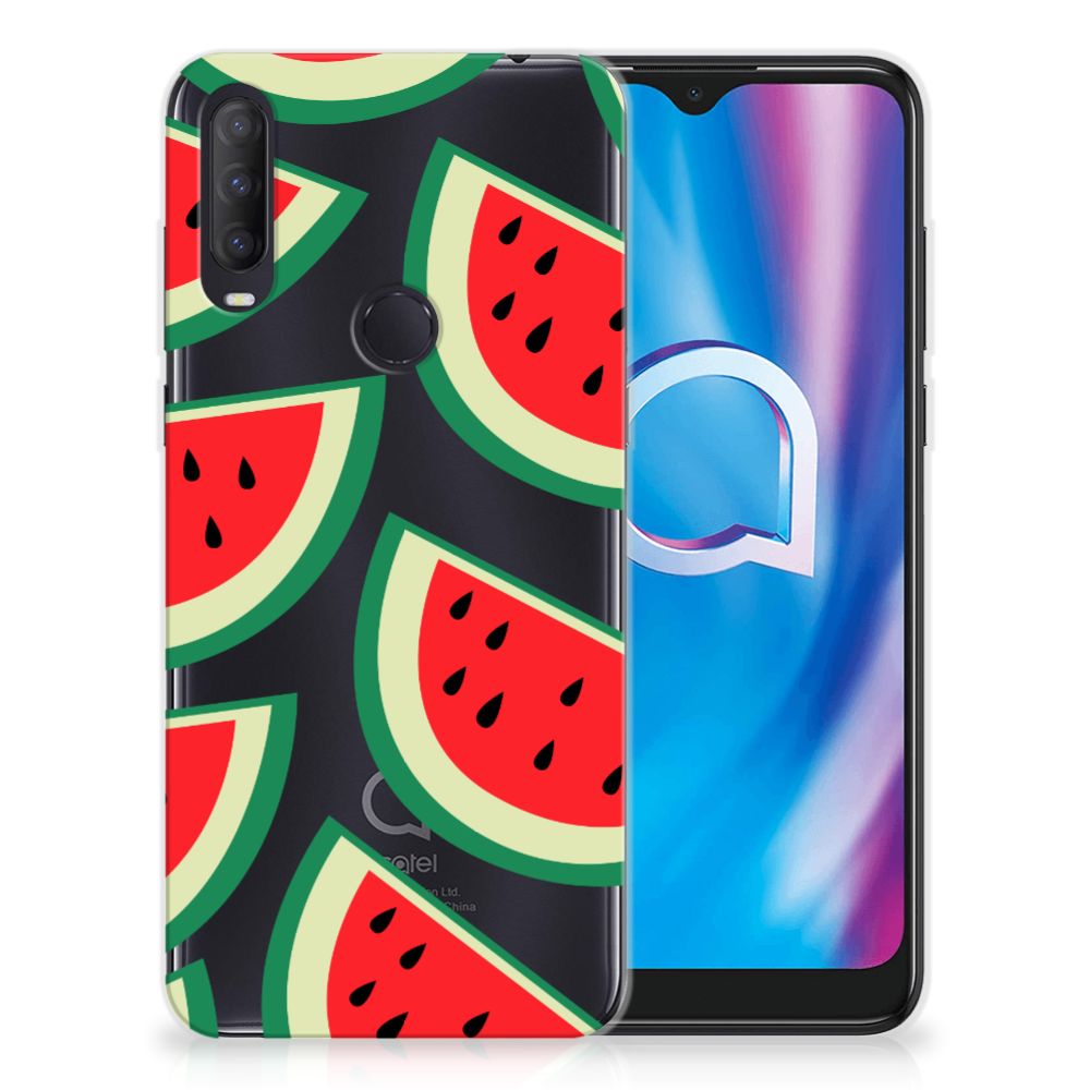 Alcatel 1S (2020) Siliconen Case Watermelons B2C Telecom
