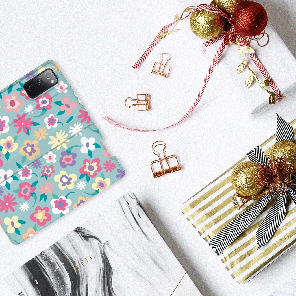 Samsung Galaxy S20 FE Smart Cover Flower Power - B2C Telecom