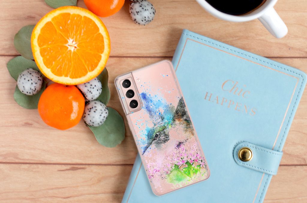 Hoesje maken Samsung Galaxy S21 Vogel B2C Telecom